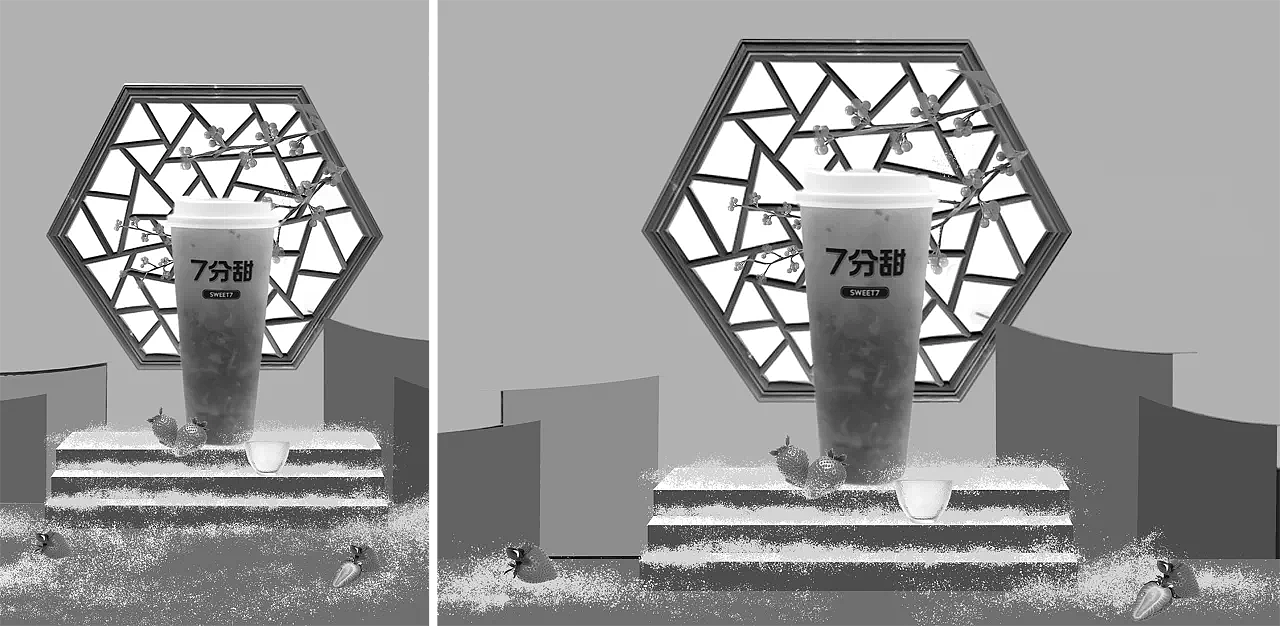 7分甜 × 有食间｜心动草莓季，草莓饮品热卖啦（图ZMjQwMzYxMjUy） - 产品摄影 - 站酷设计师有食间原创素材 - 站酷ZCOOL