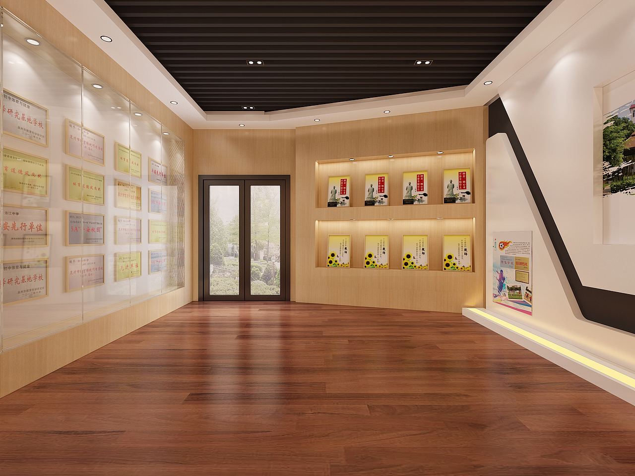 校史馆展厅（图ZMTc2Mjk2ODM2） - 家装设计 - 站酷设计师小河虾全案设计原创素材 - 站酷ZCOOL