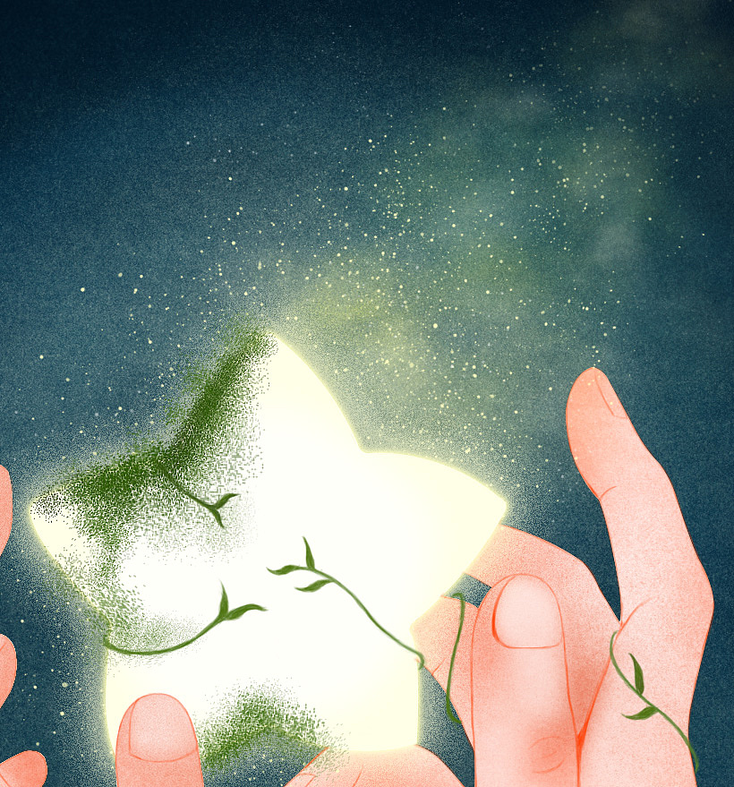 手捧星辰(临摹)