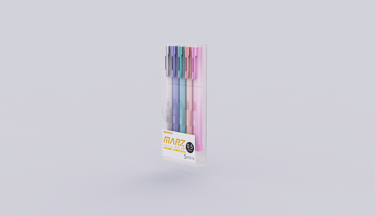 マイルドライナー ５色セット