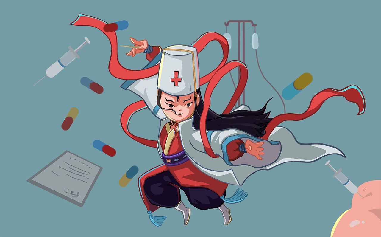 “城市英雄”动态插画设计（图ZMTU5ODI4MDMy） - 艺术插画 - 站酷设计师宇宙人设计研究所原创素材 - 站酷ZCOOL