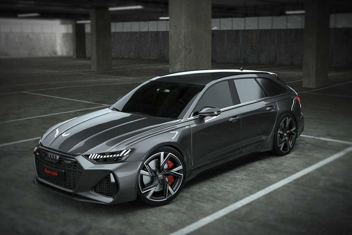 C4D Audi RS6 Avant（图ZMjc1Nzk0MzY4） - 机械/交通 - 站酷设计师钱大大Kimura原创素材 - 站酷ZCOOL