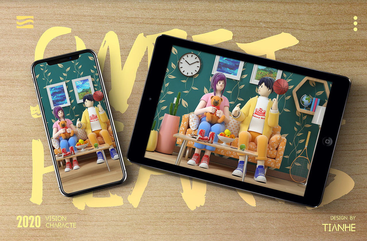 2020卡通人物造型设计、场景设计和服装设计（图ZMTk2NTM1MDMy） - 人物/生物 - 站酷设计师闫天贺原创素材 - 站酷ZCOOL