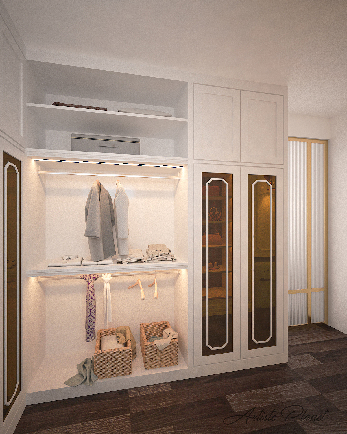 Master Walk in Wardrobe 主卧更衣室
