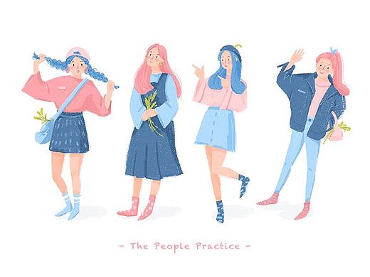 人物速涂