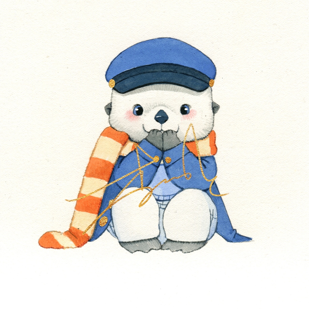 海獭先生|插画|儿童插画|李星明 - 原创作品 - 站酷 (zcool)