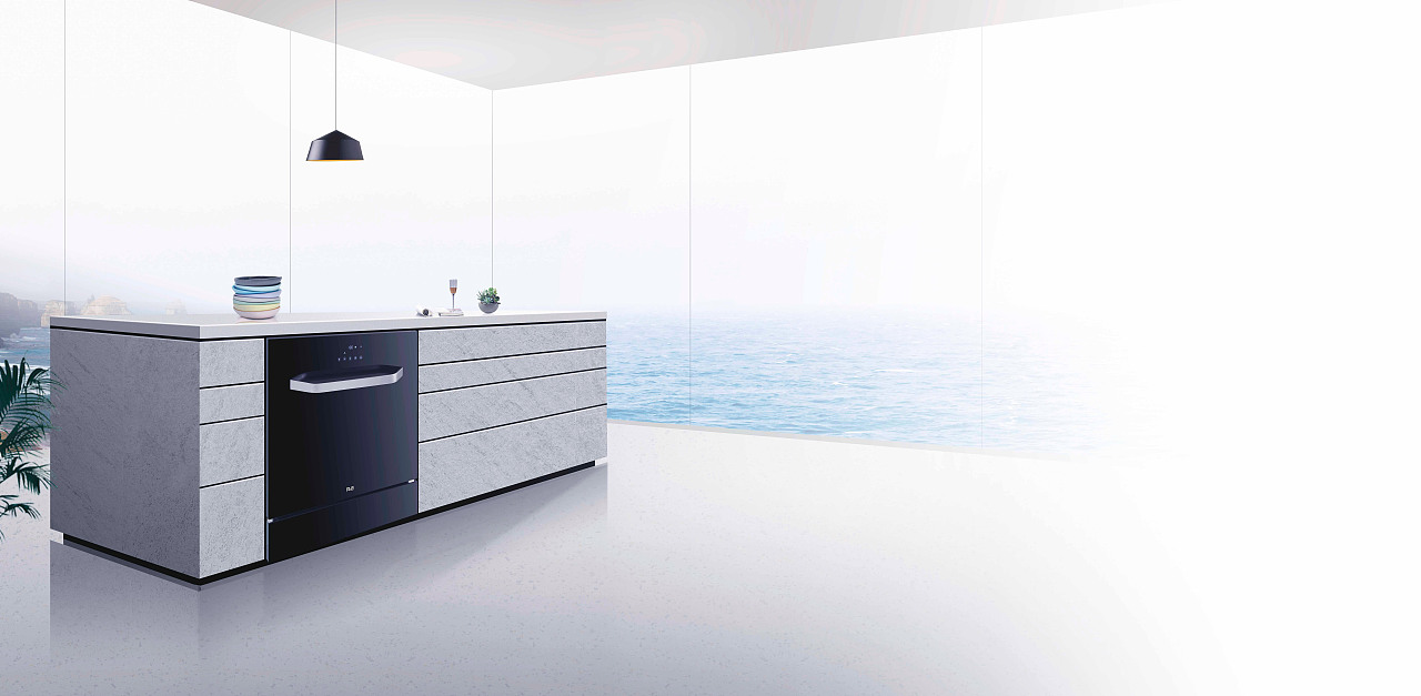 厨房场景-洗碗机效果图绘制（图ZMTM1NzUyNzI0） - 海报 - 站酷设计师phoenixzhao原创素材 - 站酷ZCOOL