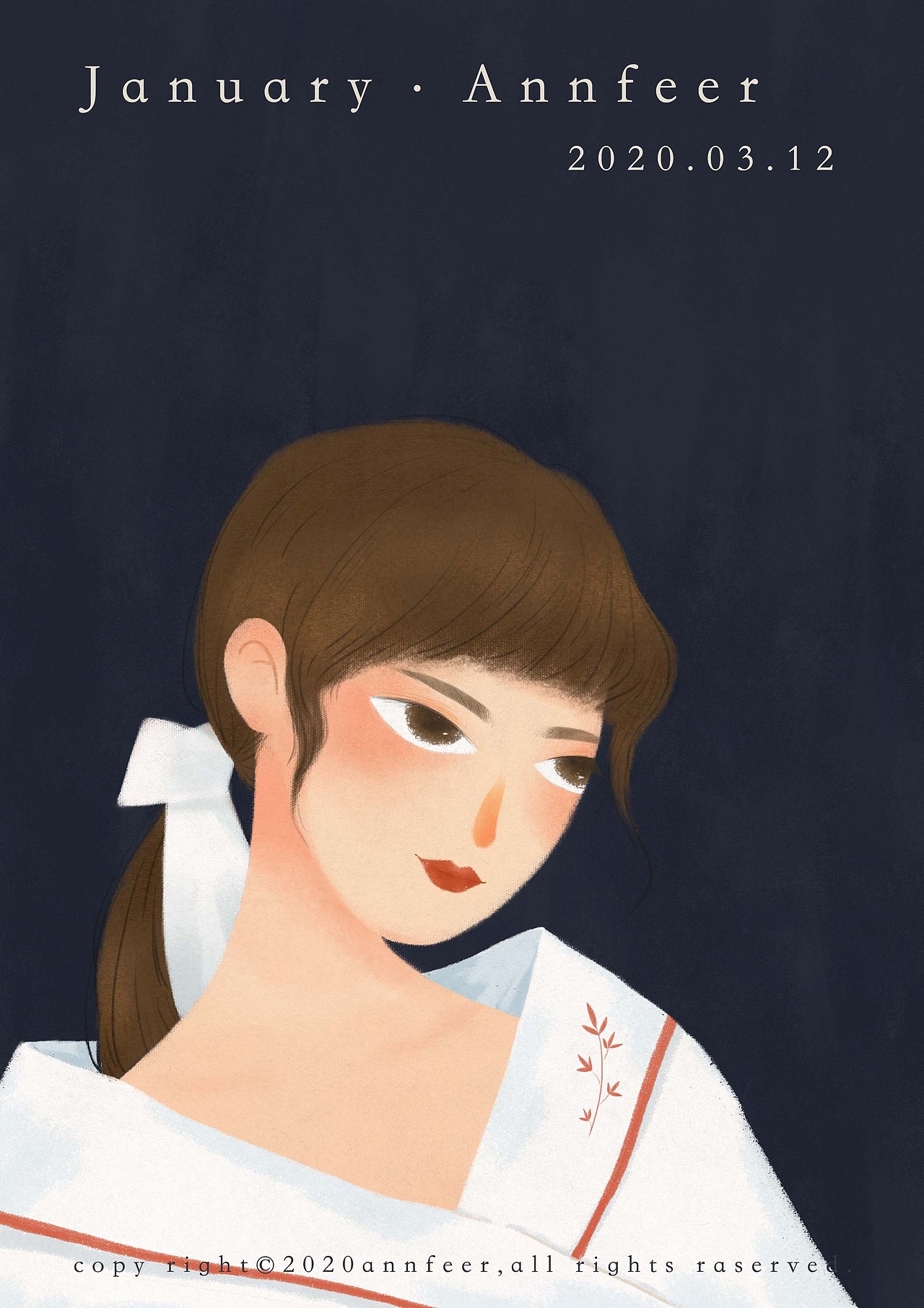 现代女子图鉴——插画风