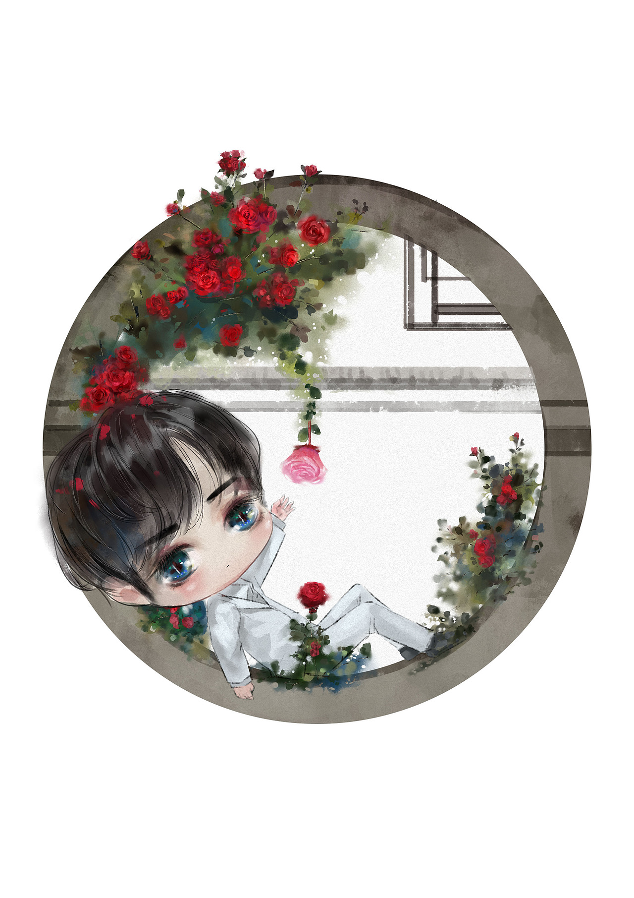 【朱一龙】（图ZMTU4MzgzNzU2） - 艺术插画 - 站酷设计师蒜苔好用原创素材 - 站酷ZCOOL