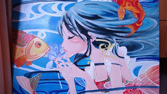 沥粉画|插画|创作习作|angellmin - 原创作品 - 站酷 (zcool)