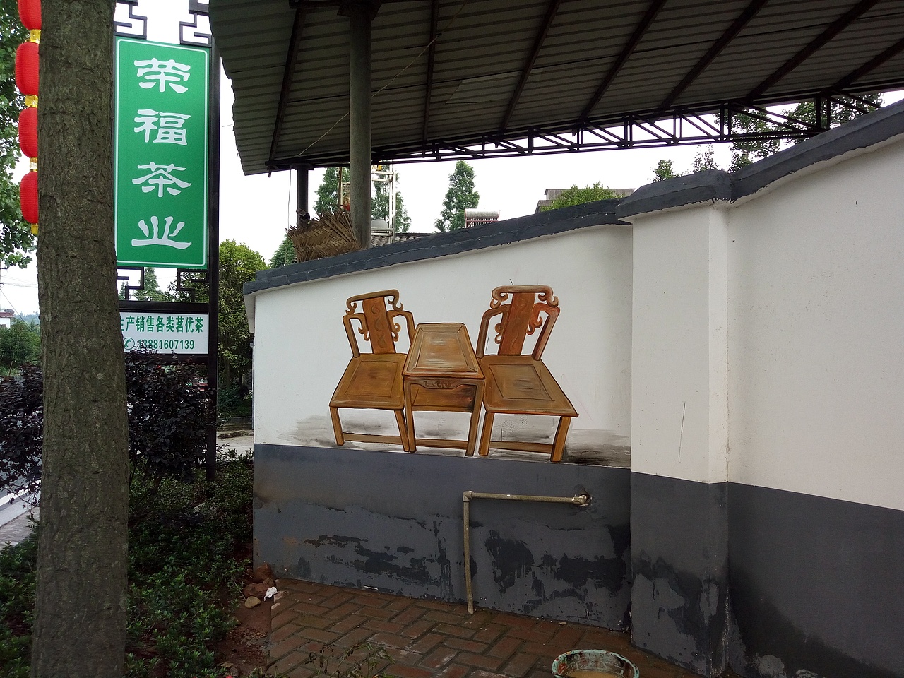 新农村墙绘,乡村文化墙,社区墙绘,社区文化墙