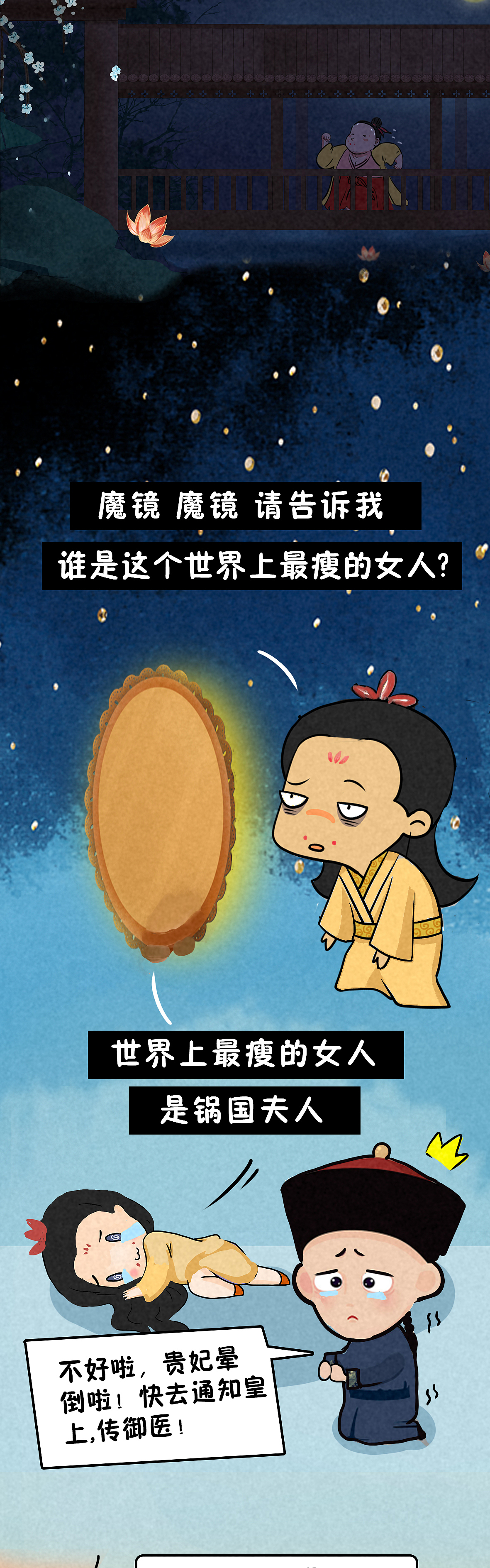 条漫《贵妃》（图ZMjY0MjQzMDIw） - 商业插画 - 站酷设计师莓关西原创素材 - 站酷ZCOOL