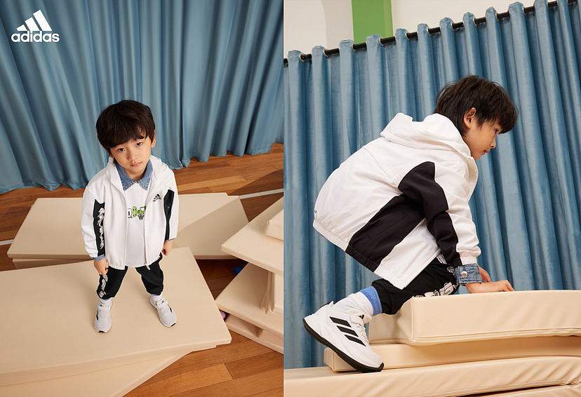 运动品牌Adidas童装广告