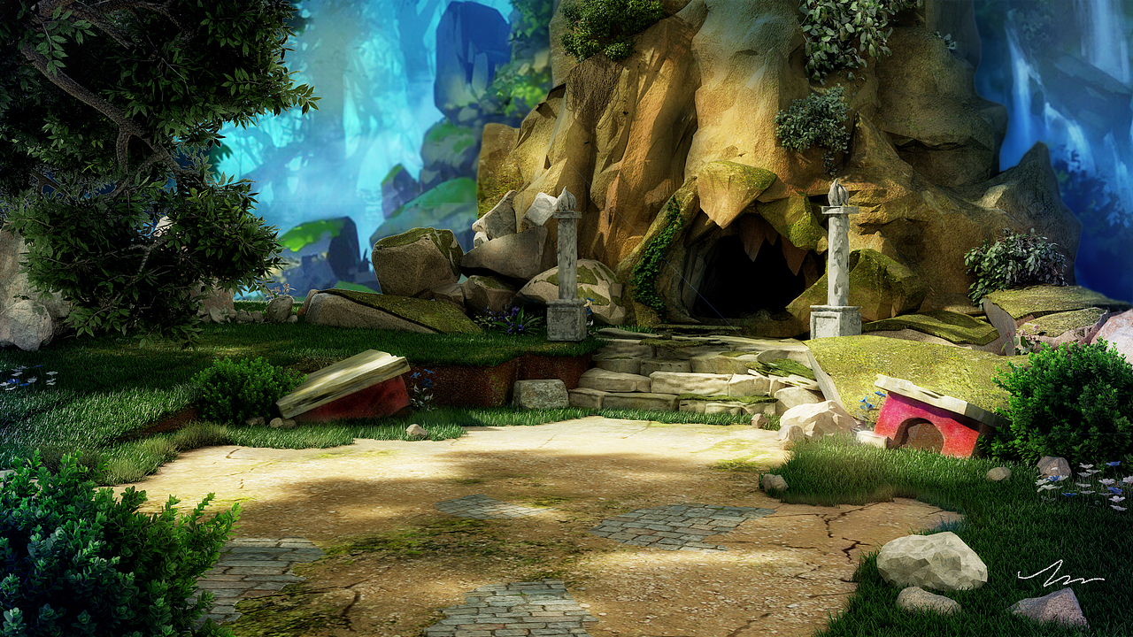 未名的洞（图ZNzQ3MzE4NjQ=） - 场景 - 站酷设计师肉肉an原创素材 - 站酷ZCOOL