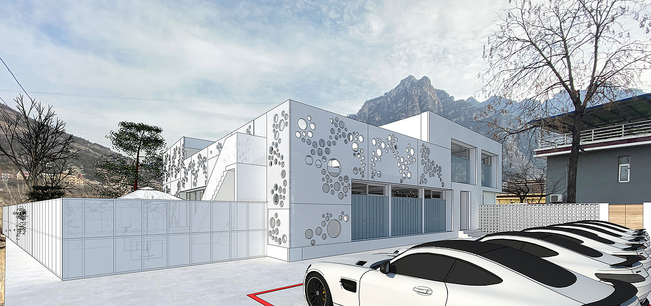 北京尚隐面包树民宿设计（图ZMjg3MDMzOTA0） - 建筑设计 - 站酷设计师李根建筑事务所原创素材 - 站酷ZCOOL