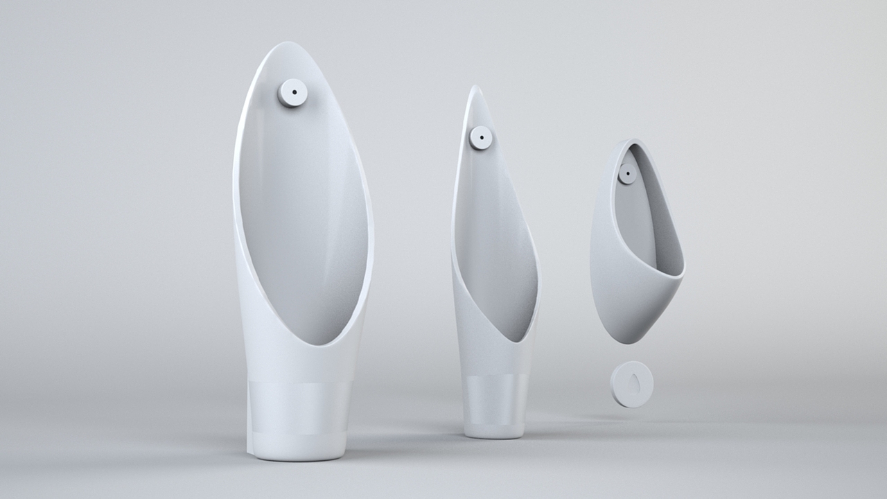 家用尿流检测小便器