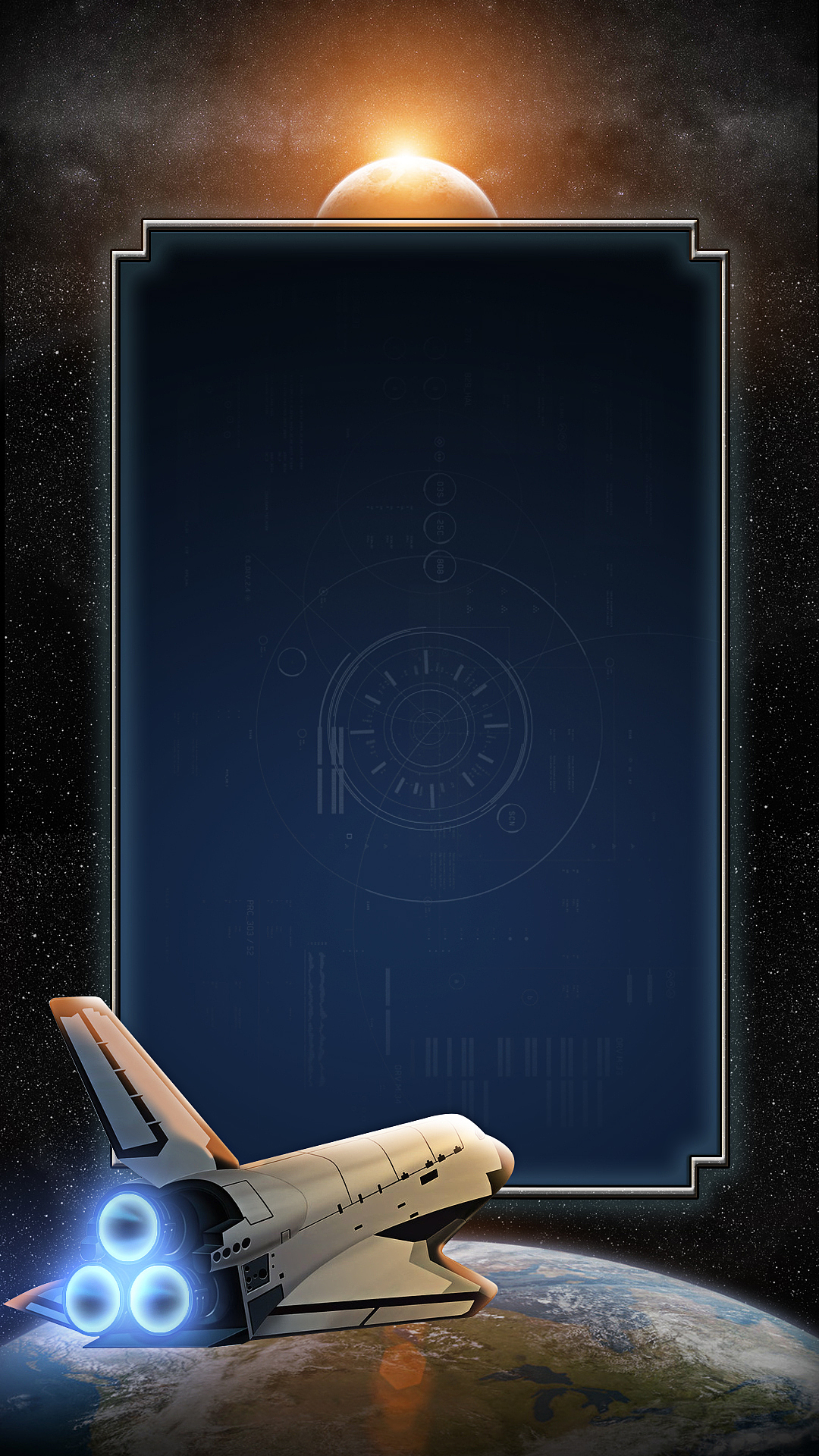 瞎設(shè)計的航天背景（圖ZNTc4NTc1MDQ=） - 海報 - 站酷設(shè)計師BIGOLDCHEN原創(chuàng)素材 - 站酷ZCOOL