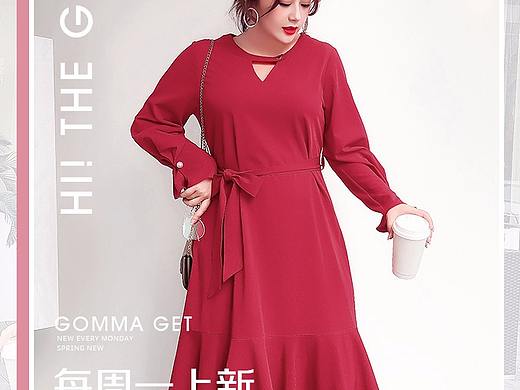 女装首页装修/海报/详情