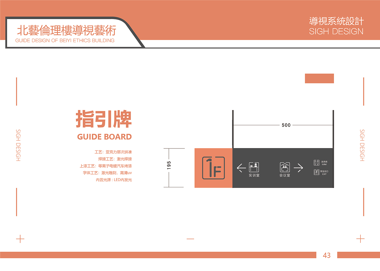 北艺伦理楼导视艺术导视手册