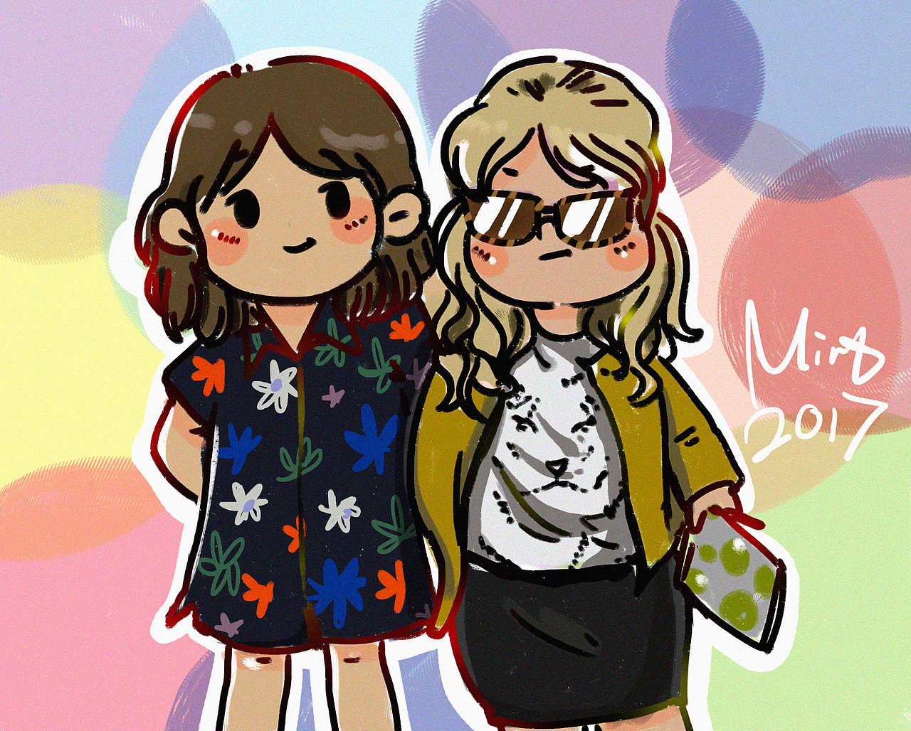 2017 板绘小合集