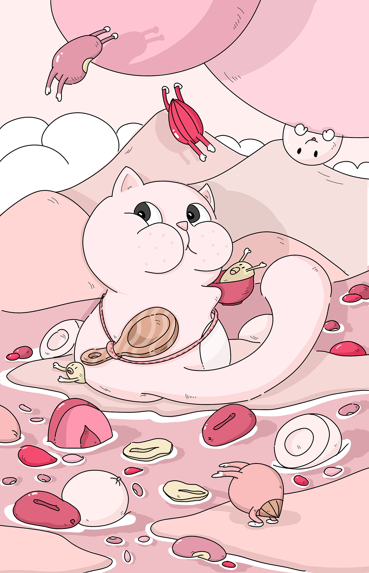 K2的臘八節(jié)（圖ZMTkxMTA4MTA4） - 商業(yè)插畫 - 站酷設(shè)計師WenneLee原創(chuàng)素材 - 站酷ZCOOL