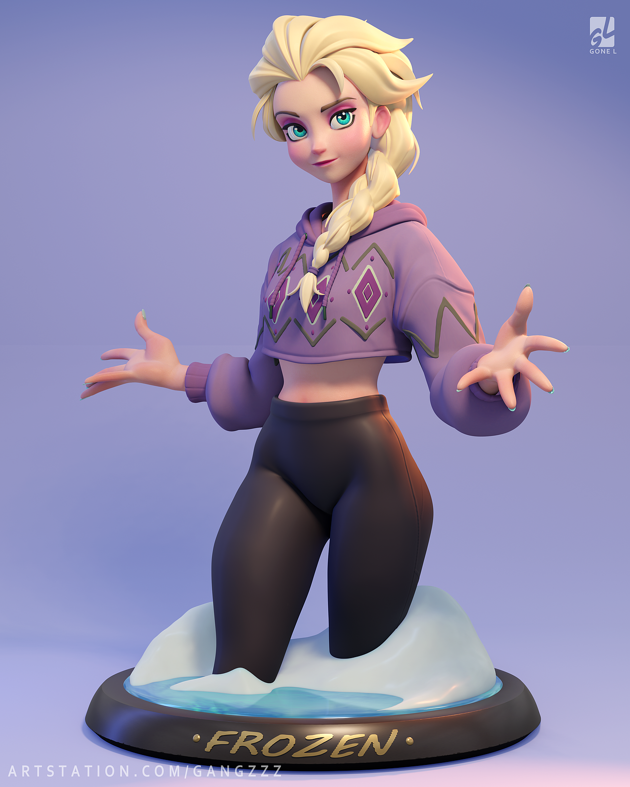 冰雪奇缘同人（图ZMjg1ODY0NjQ4） - 动画/影视 - 站酷设计师Gone_L原创素材 - 站酷ZCOOL