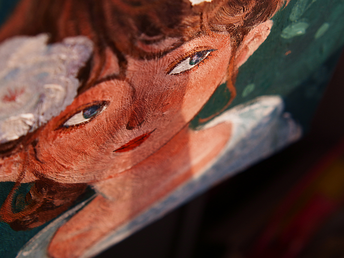 《春》丙烯/30*30