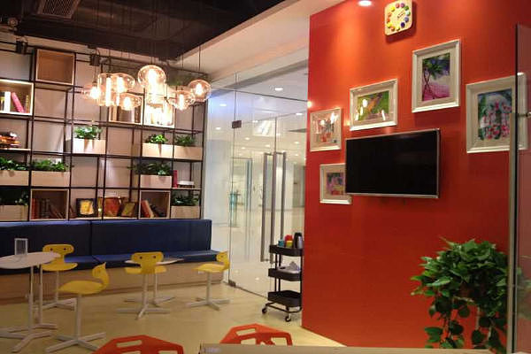 环球教育培训学校装修_ 重庆儿童培训机构装修设计（图ZMTI5ODI5Mjky） - 家装设计 - 站酷设计师重庆鼎庭装饰原创素材 - 站酷ZCOOL