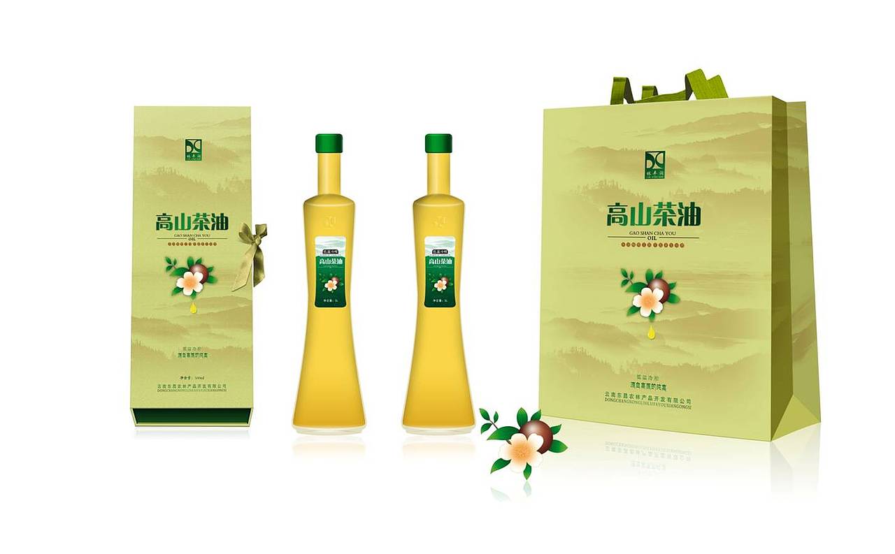 山茶油包装（图ZNDk1MDA5NDA=） - 包装 - 站酷设计师阿钟同学原创素材 - 站酷ZCOOL