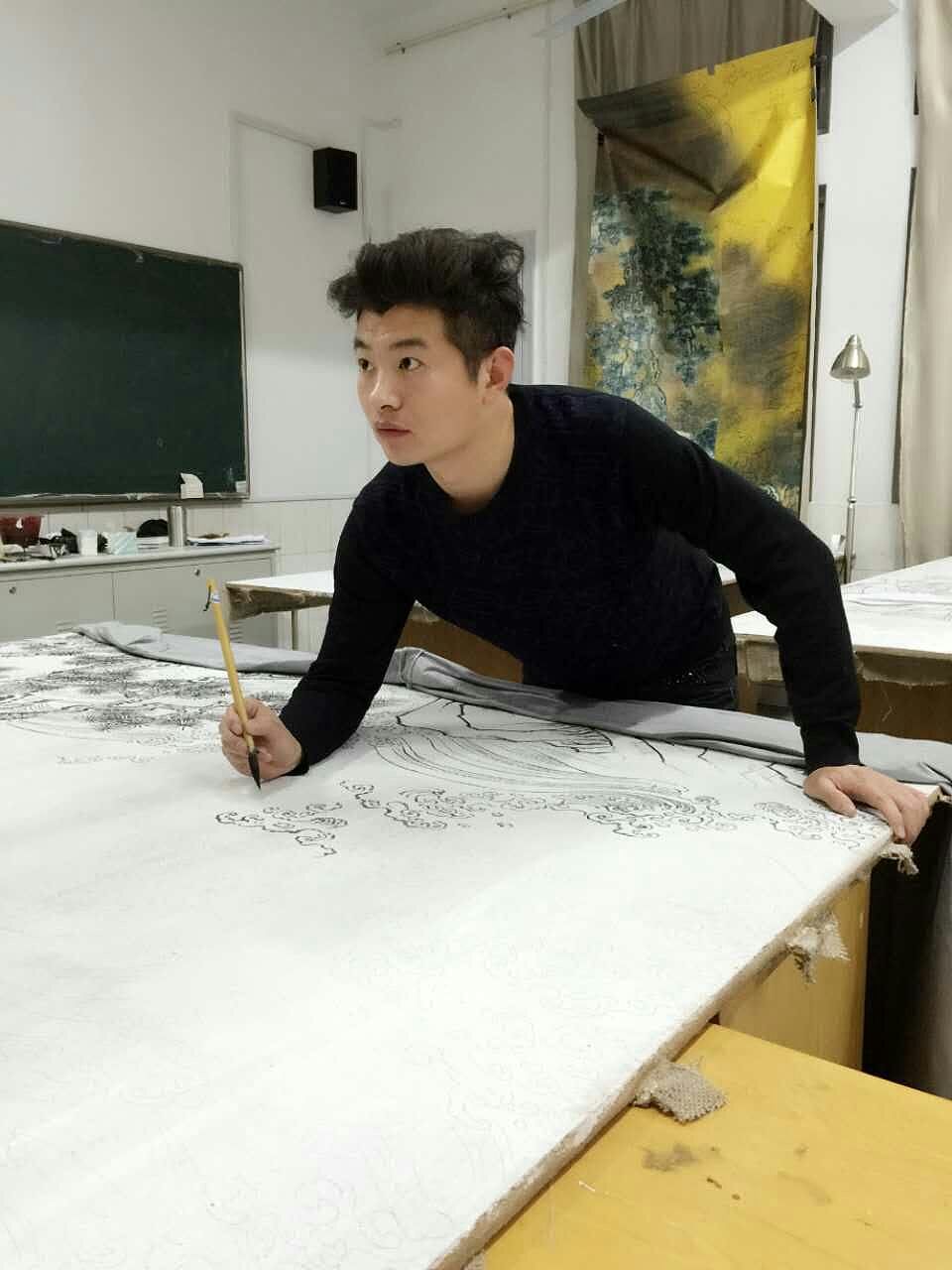 大光画记 山西高平炎帝陵炎帝大殿主体泥墙传统壁画（图ZNzIwMzk5NDQ=） - 绘画 - 站酷设计师大光明王原创素材 - 站酷ZCOOL