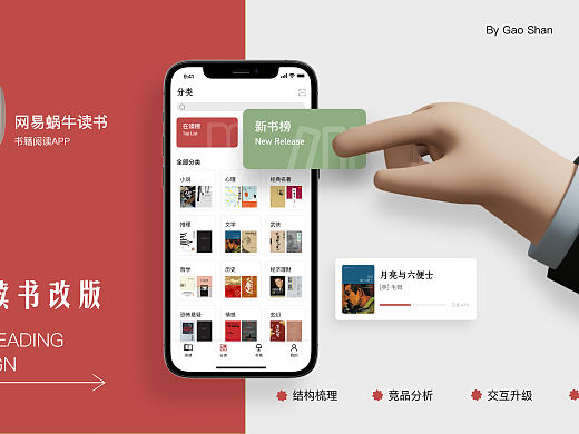 Redesign | 网易蜗牛读书APP 