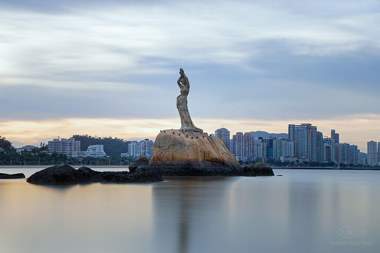 珠海渔女珠海地标卡点01