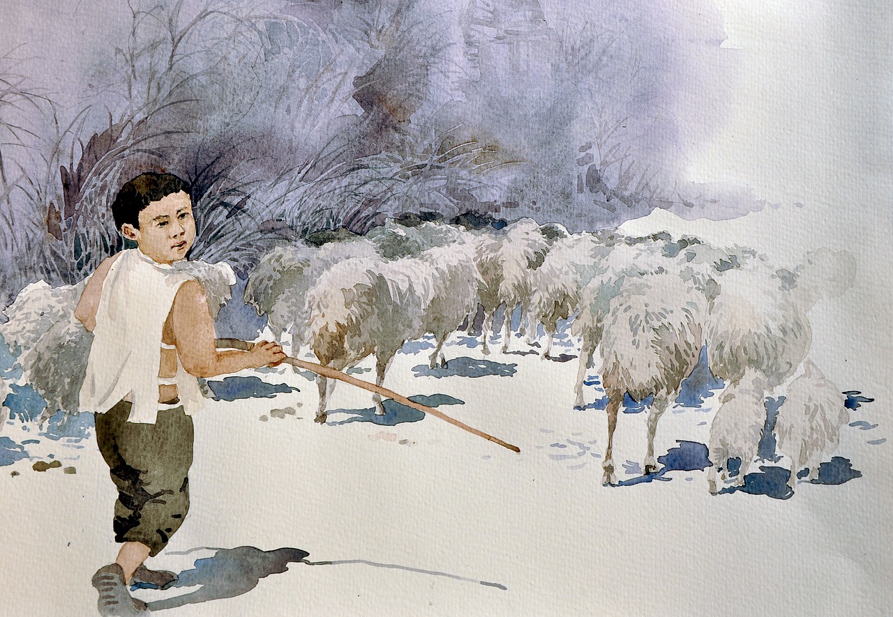 革命题材水彩插画（图ZNzI1OTU0MDA=） - 儿童插画 - 站酷设计师影可洛夫斯基原创素材 - 站酷ZCOOL