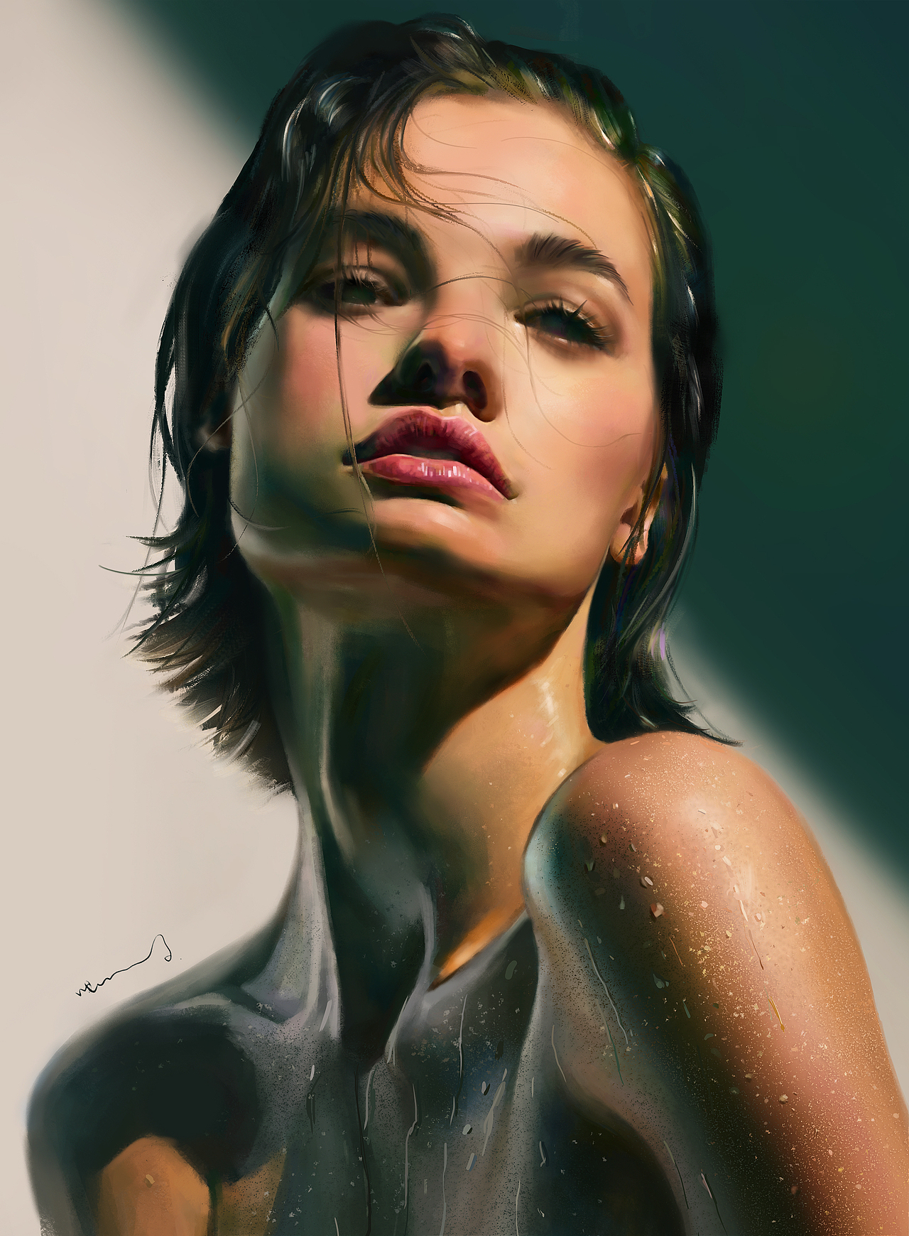 头像写生（图ZMjY0NTYzMzE2） - 商业插画 - 站酷设计师芝麻Z原创素材 - 站酷ZCOOL