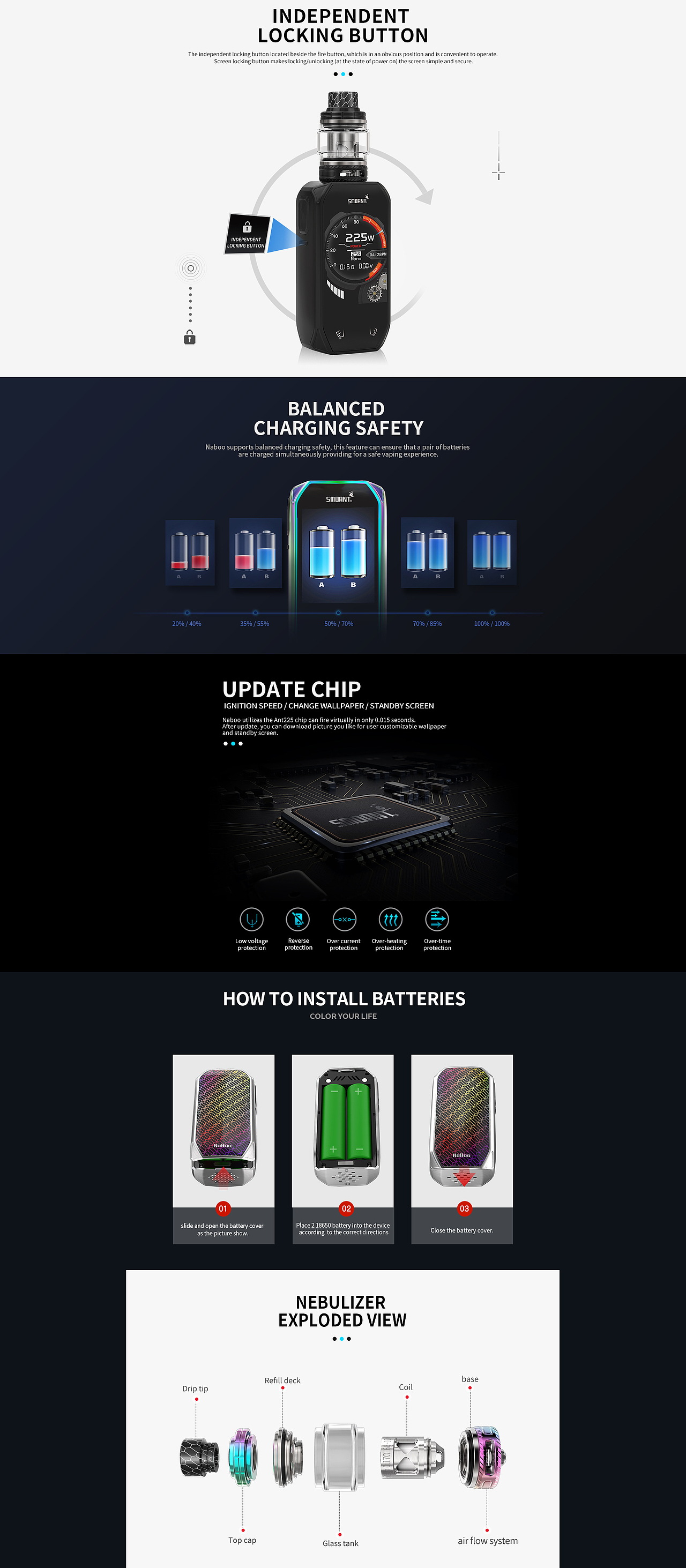 黑白 详情页一枚