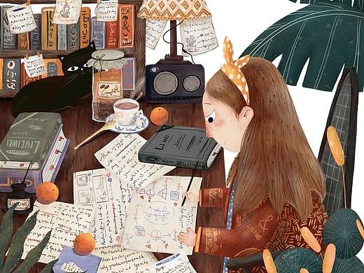 儿插场景（个人主页-ZMzI0NjY3MjQ=） - 创作习作 - 站酷设计师薇ViVier原创素材 - 站酷ZCOOL