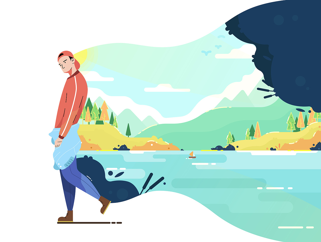 插画-19年12月-我脑海中的小人