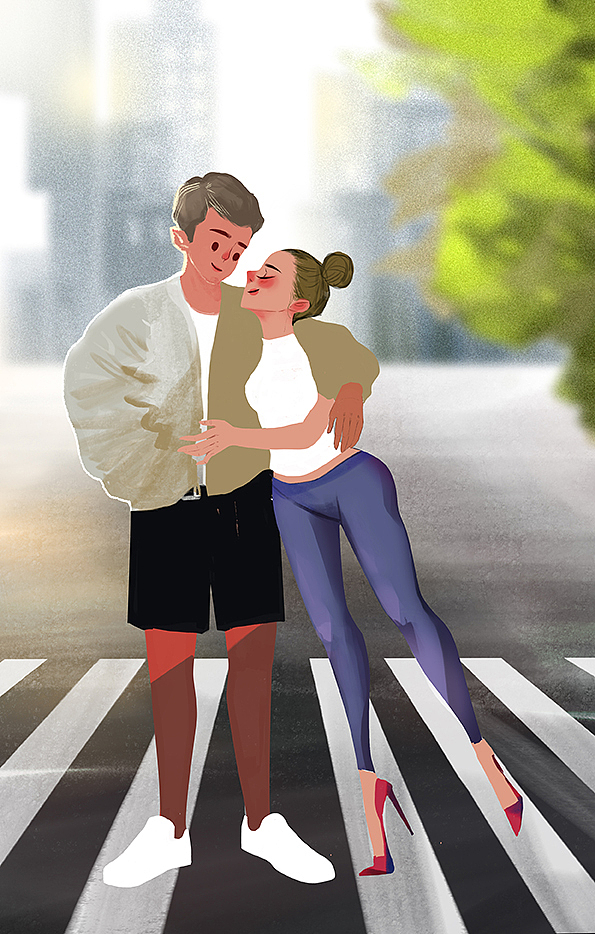 秋日私语（图ZOTA5MTA3MDg=） - 商业插画 - 站酷设计师肉海蛟龙原创素材 - 站酷ZCOOL