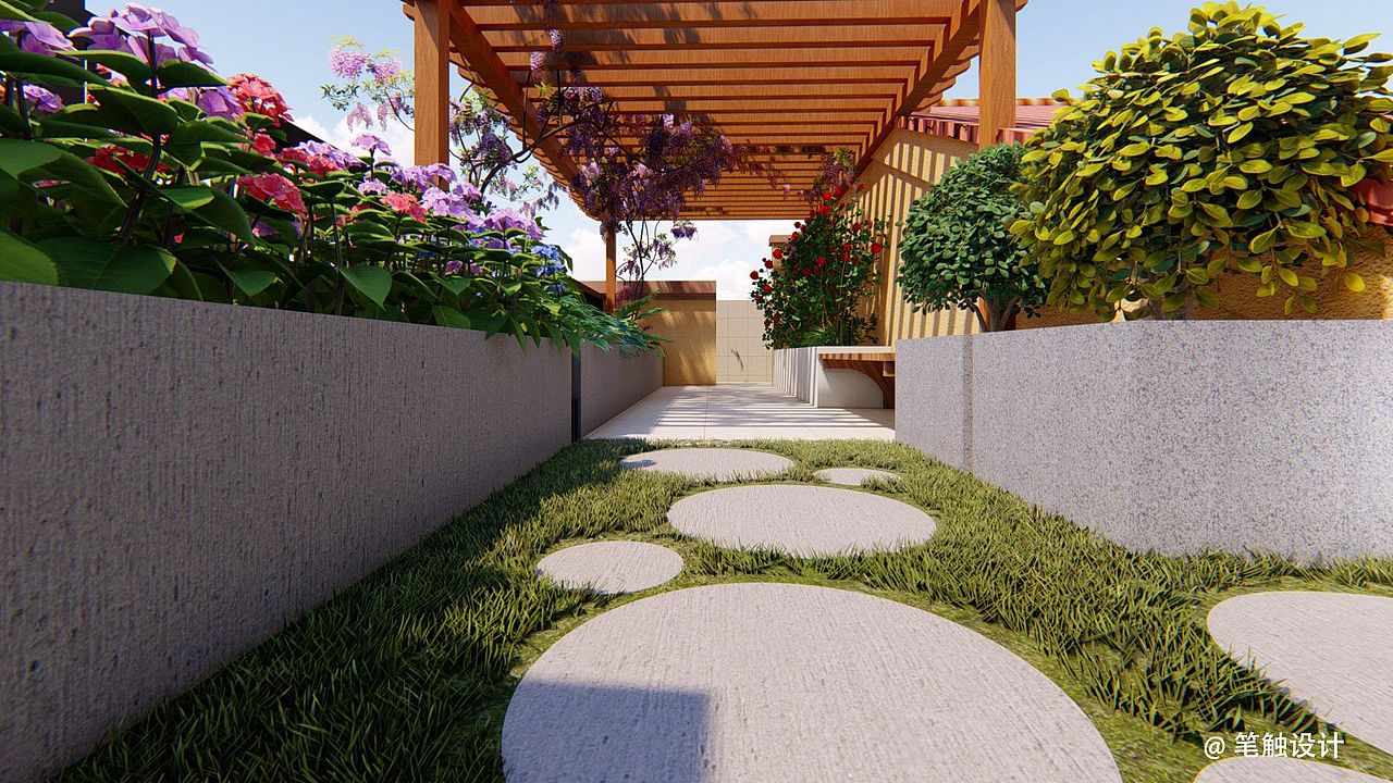 现代屋顶花园景观设计