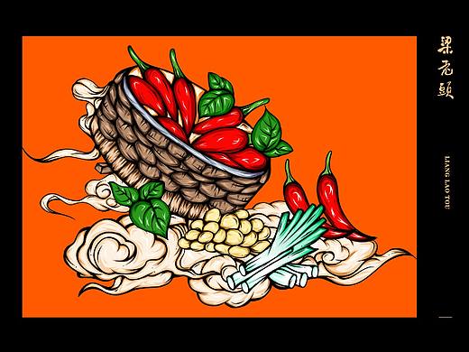 梁老头辣椒酱包装设计（个人主页-ZNTQ0NzY4ODg=） - 包装 - 站酷设计师苏月YUE原创素材 - 站酷ZCOOL