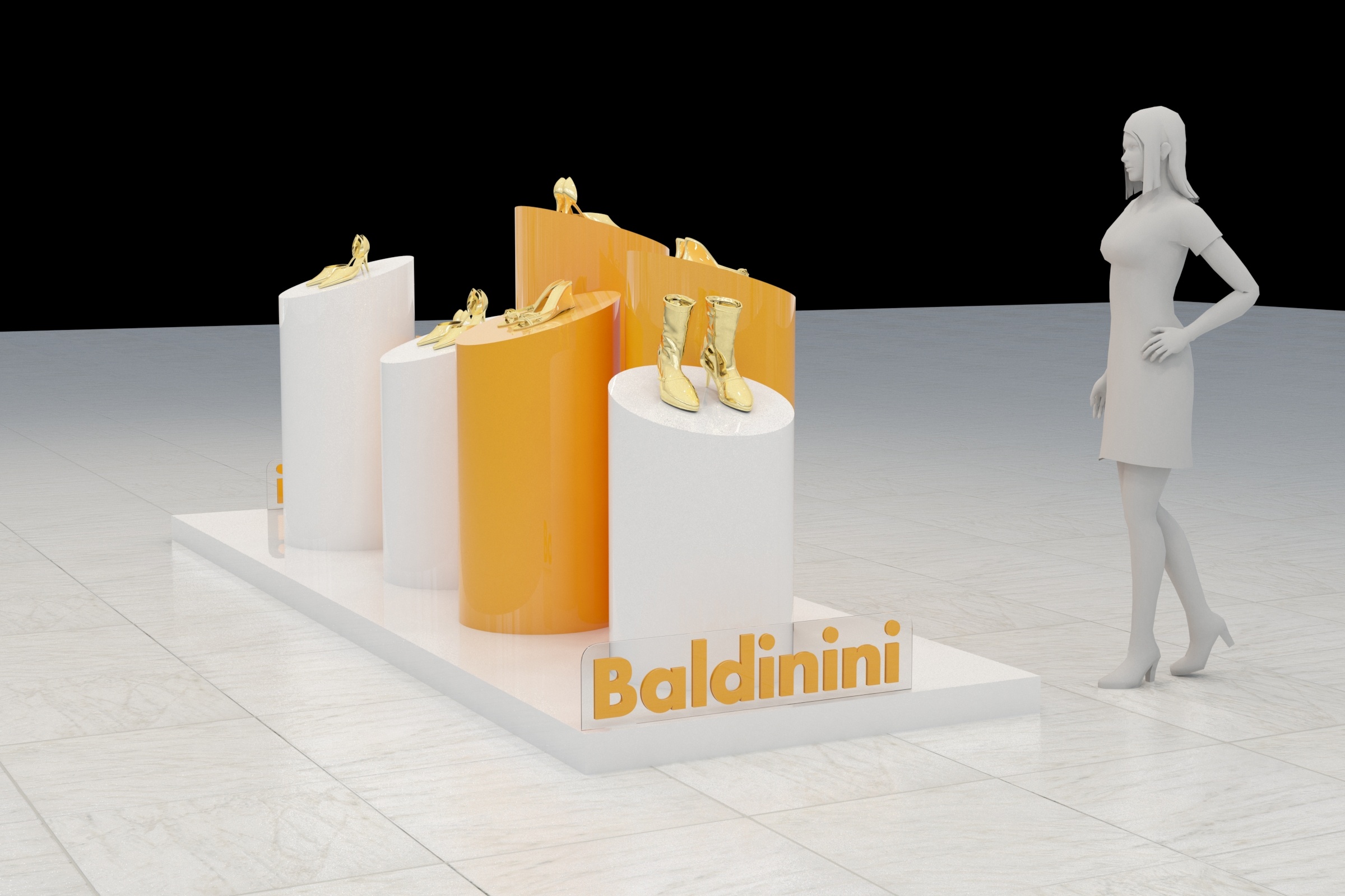 baldinini dp 展台设计