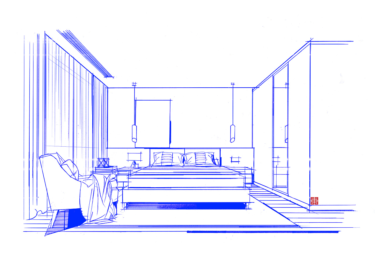 现代简约客餐厅效果图|空间|室内设计|创艺工场室内表现 - 原创作品 - 站酷 (ZCOOL)