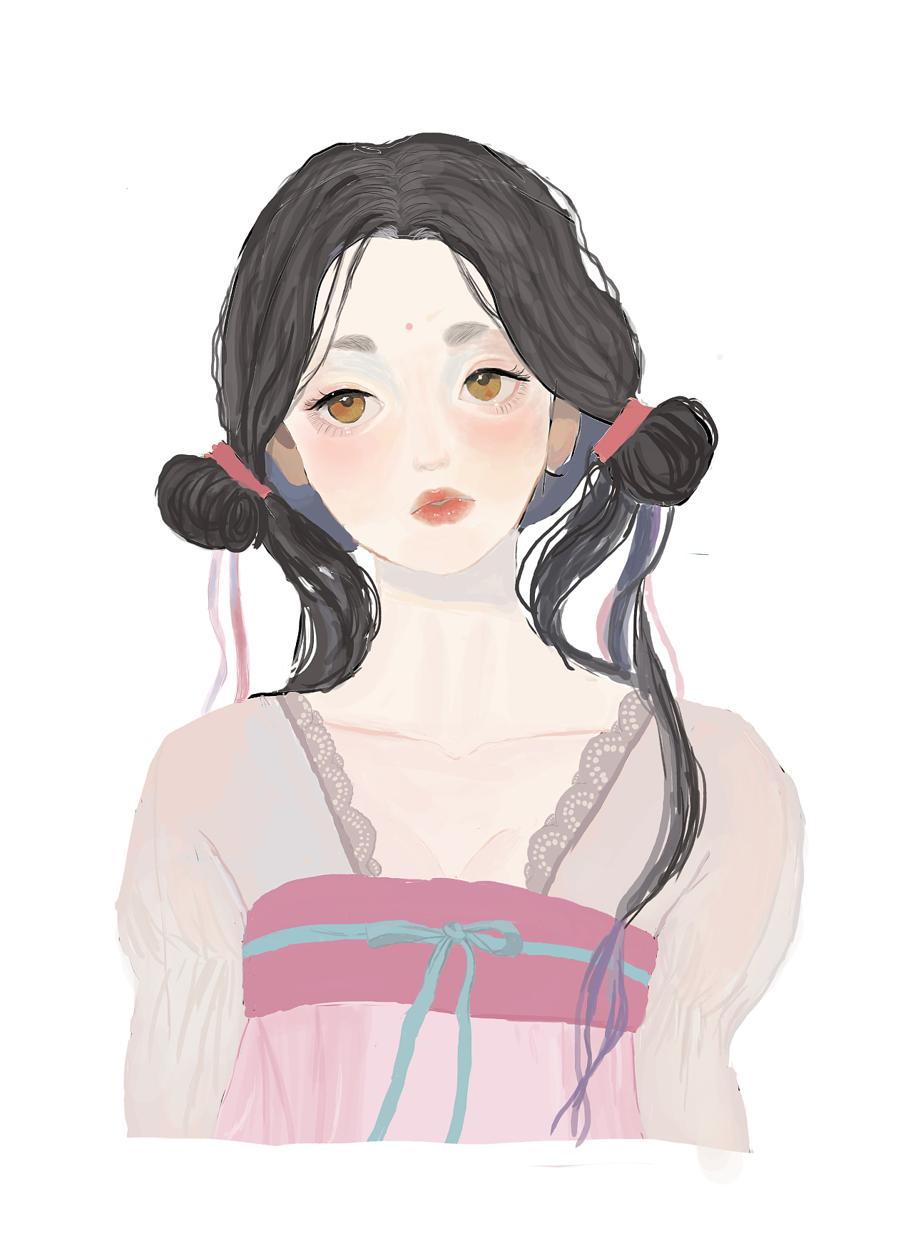 插画临摹练习（图ZMjI0NjM5NzEy） - 创作习作 - 站酷设计师禾小葵原创素材 - 站酷ZCOOL