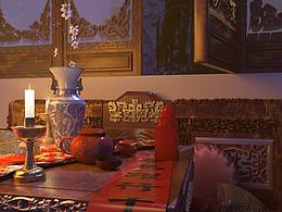 对比-中外节日气氛