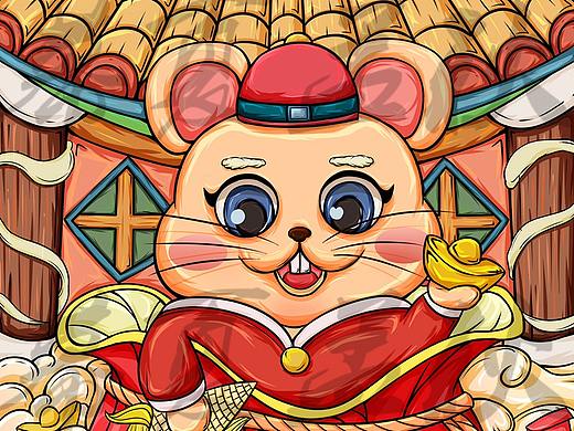 国潮插画创作（个人主页-ZNTcwNjYzMTY=） - 商业插画 - 站酷设计师幕夏孟秋原创素材 - 站酷ZCOOL