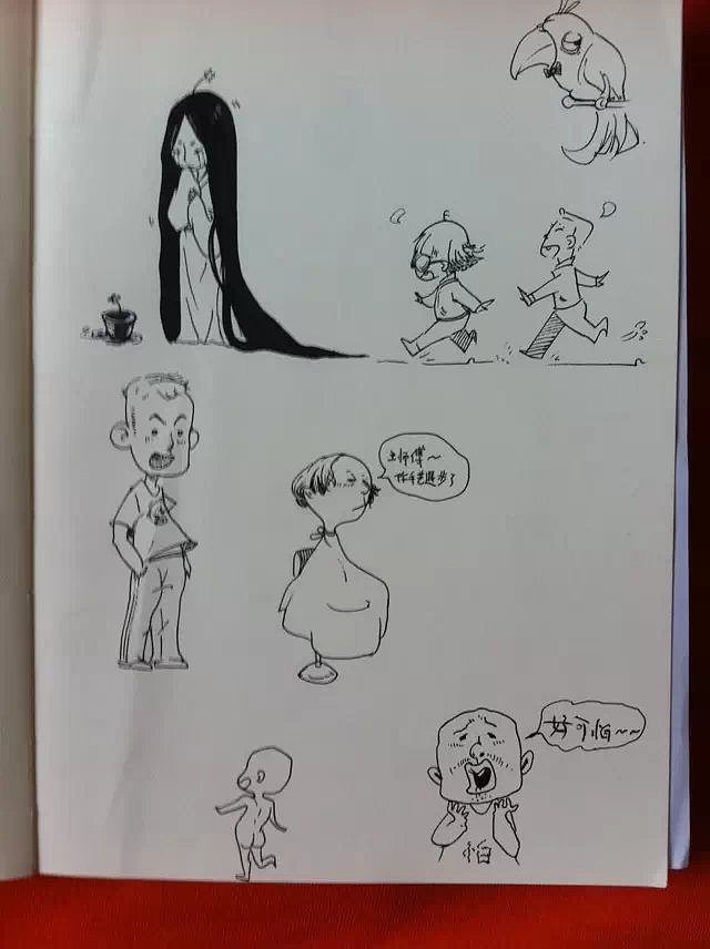 针管笔作品（图ZODg3ODg2MjA=） - 创作习作 - 站酷设计师不上油的机甲原创素材 - 站酷ZCOOL