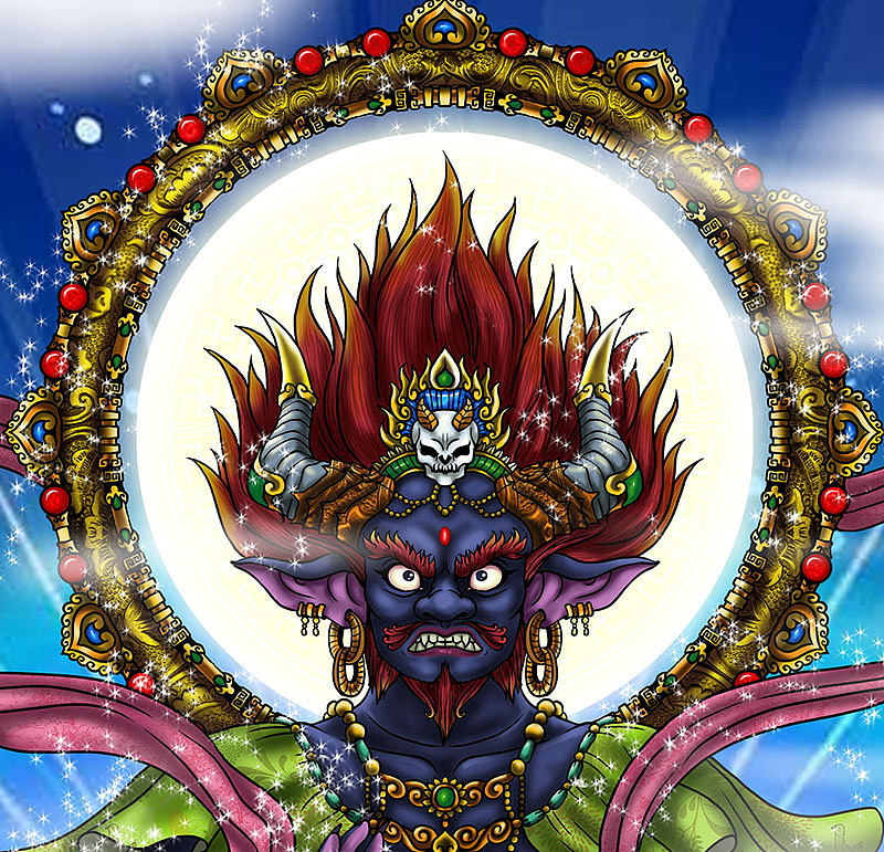 西游记人物谱西方大力王菩萨