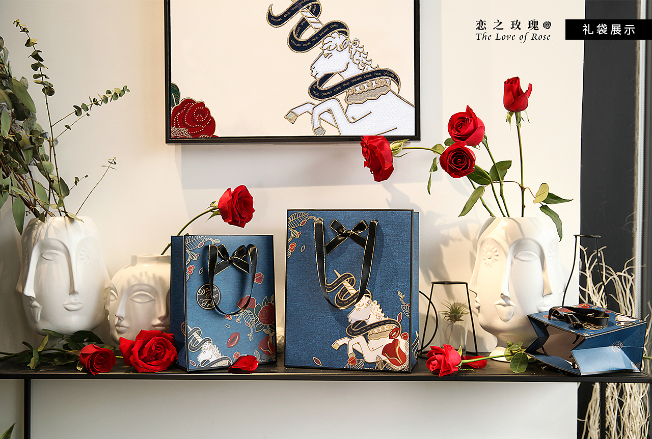 【方森园】当独角兽遇到玫瑰——《恋之玫瑰》（图ZMTM1NjEzMzc2） - 包装 - 站酷设计师方森园包装原创素材 - 站酷ZCOOL