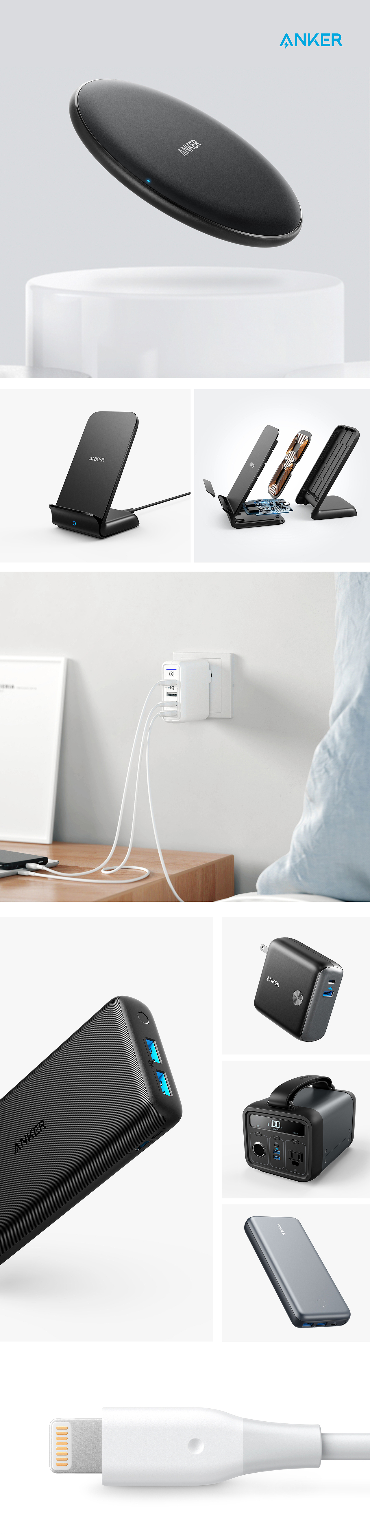 2018产品图片总结——Anker全家桶了解一下?