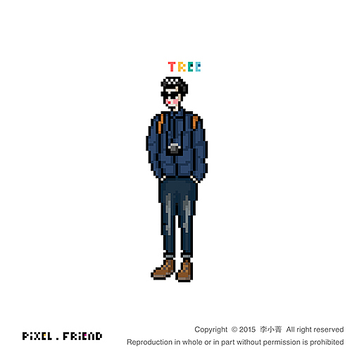 像素伙伴 Pixel Friend-新朋友，你好（图ZMzAxMDk0MzY=） - 像素画 - 站酷设计师秋千上的树叶原创素材 - 站酷ZCOOL